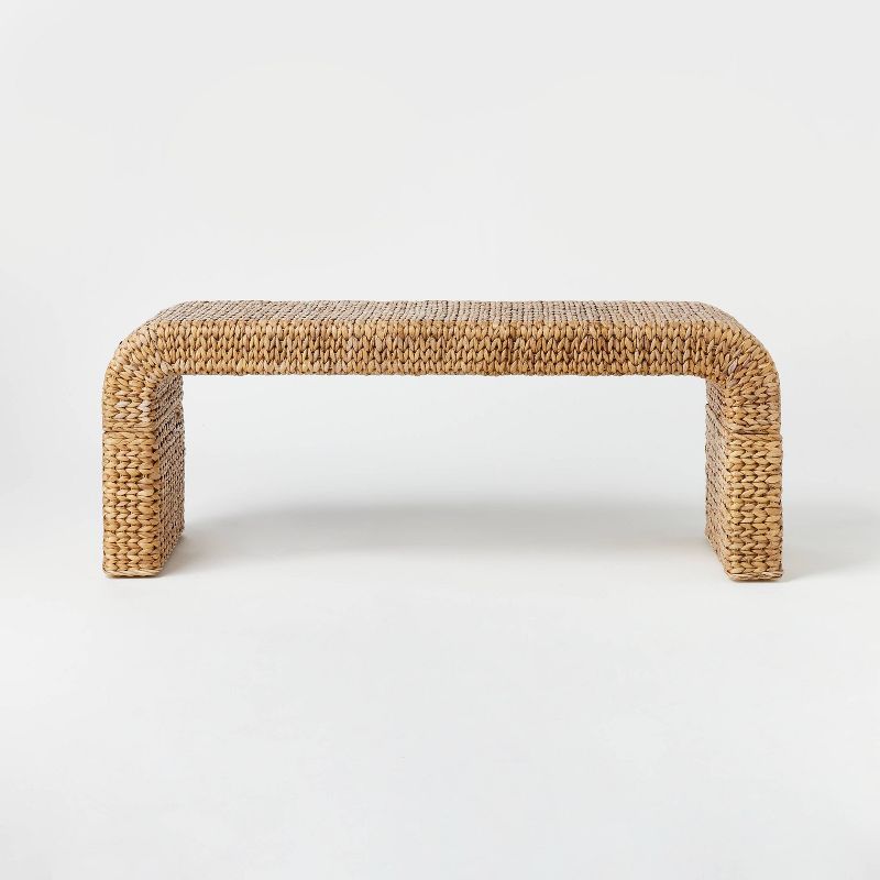 Shiffer Waterfall Woven Bench - Threshold&#8482; designed with Studio McGee, 4 of 9