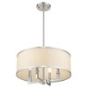 Livex Lighting Park Ridge 4 - Light Chandelier in  Brushed Nickel - 3 of 4