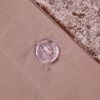 Sapphtopaz 4-Piece King/Cal King Velvet Duvet Cover Set, Diamond Quilted King Quilt Bedding Set with 2 Shams & Pillow -Blush - 2 of 4
