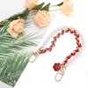 Unique Bargains Durable Camellia Faux Pearl Bag Extender Chain 1 Pc - 4 of 4