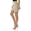 Rekucci Women's Pull-On Chic Urban Shorts with Pockets and Button Detail - 2 of 4