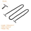 Unique Bargains Shoulder Bag Handbag DIY Accessories Zinc Alloy Flat Chain Strap - 2 of 3