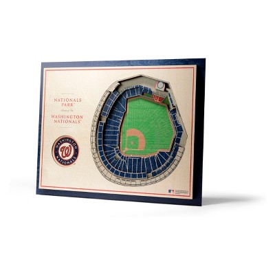 MLB Washington Nationals 5-Layer Stadiumviews 3D Wall Art