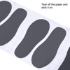 Unique Bargains Home Classroom Floors Stairs Decal PVC Footprint Sticker 8 Pairs - 4 of 4
