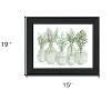 HomeRoots Simply Sage Black Framed Print Wall Art - 3 of 4