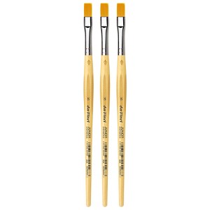 da Vinci JUNIOR Synthetics Student Brush, Synthetic, Tempera, Round, Series 304, Size 8, Pack of 3 - 1 of 3