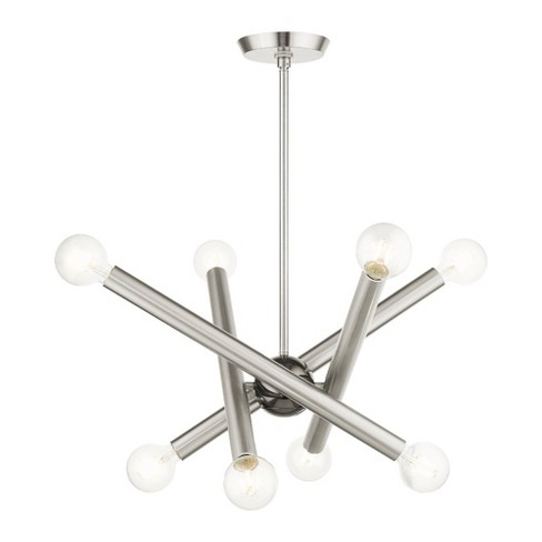 Livex Lighting Stafford 8 - Light Chandelier in  Brushed Nickel - image 1 of 1