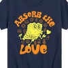 Boys' - SpongeBob SquarePants - Absorb The Love Short Sleeve Graphic T-Shirt - 2 of 4