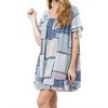 Women's Folklore Tassel Mini Swing Dress - KORI - 4 of 4