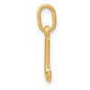 Black Bow Jewelry 14k Yellow Gold, Claire Collection Mini Lower Case Initial I Charm - 2 of 4