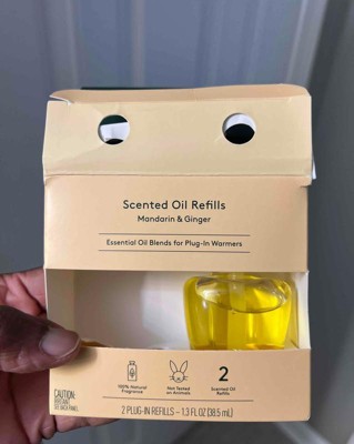 Scented Oil Refill Air Freshener - Cedar & Balsam - 1.3 Fl Oz/2pk -  Everspring™ : Target