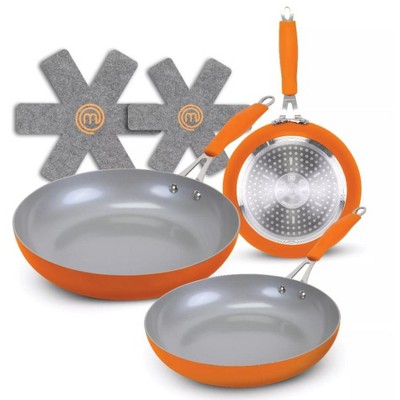 MasterChef MC3000 15 Pieces Champions Cookware Set Orange - On Sale - Bed  Bath & Beyond - 38365419