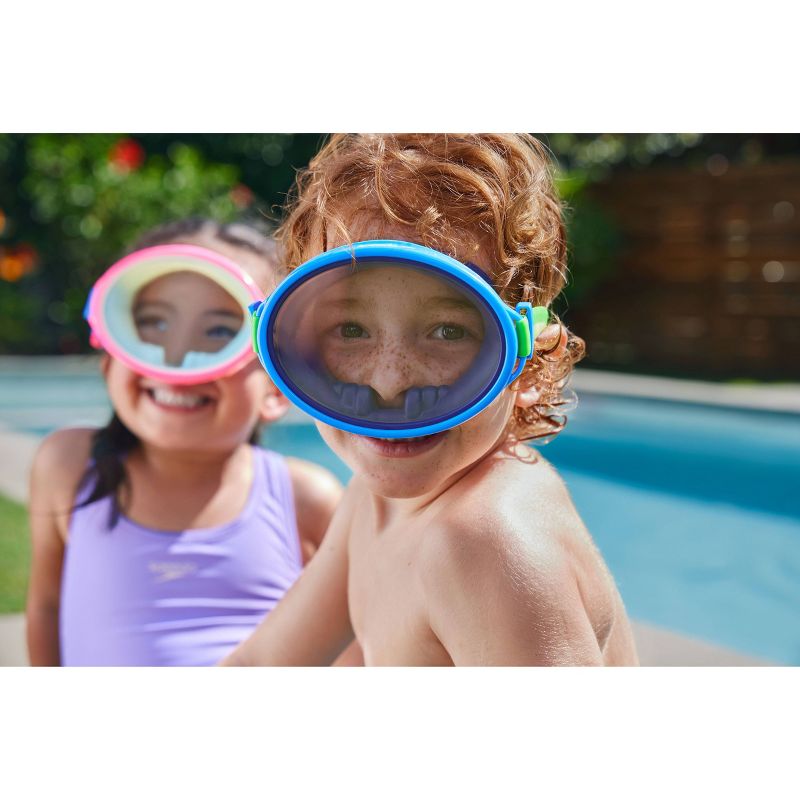 Speedo Kids' Porto Swim Mask, 5 of 8