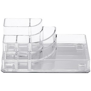 Sorbus Clear Acrylic Mini Makeup Organizer With 8 Slots - 1 of 4