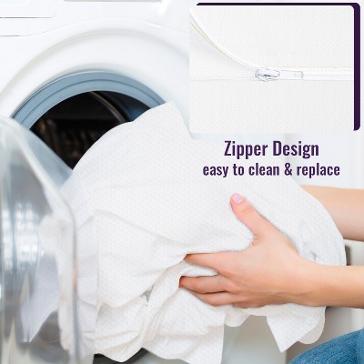 Full Size White Bamboo Gel Memory Foam Mattress