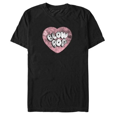 Men's Blow Pop Vintage Heart T-shirt : Target