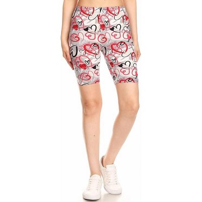 Women's Valentines Biker Babe Shorts - LOVE IT