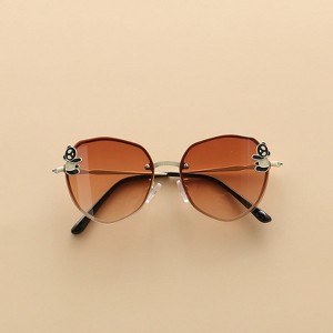 MyKids-Usa Kids Boy And Girl Cartoon Animal Shape Round Frame Fashion Sunglasses - 1 of 4