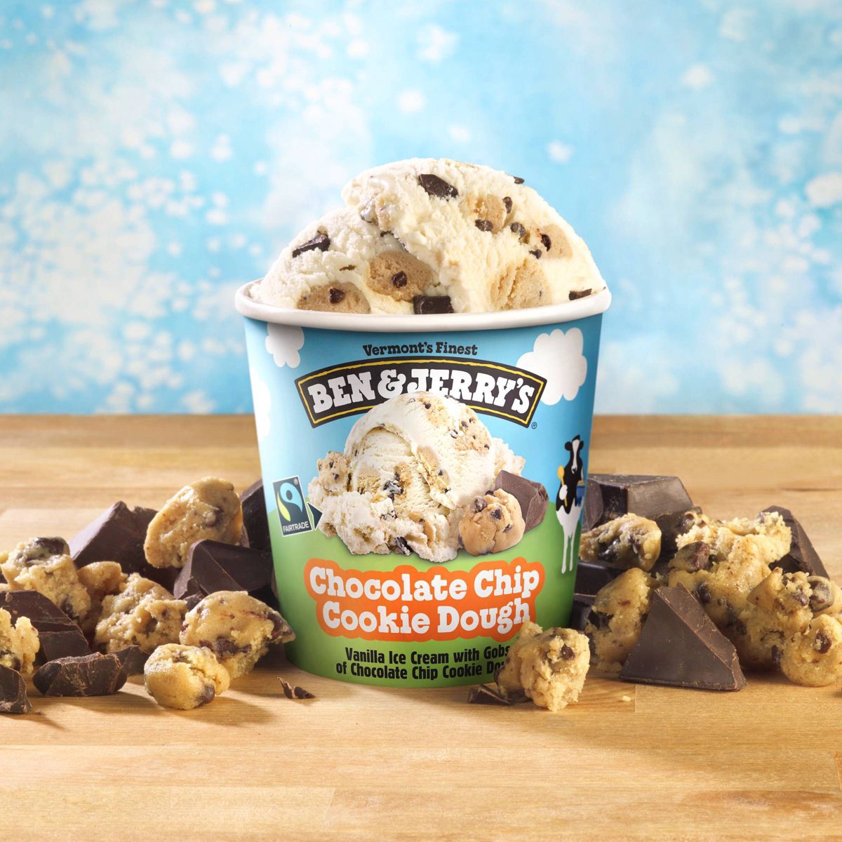 Ben & Jerry's Ice Cream Chocolate Chip Cookie Dough - 16 fl oz: Fair Trade Certified - thumbnail 6