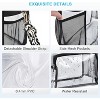 Hachikiko Clear Stadium Tote Bag - Waterproof PVC Crossbody for Concerts, Sports Games,Security Approved - 4 of 4