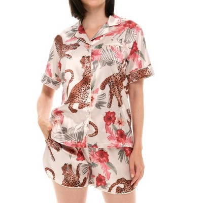cream tiger floral