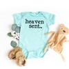 The Juniper Shop Heaven Sent Heart Baby Bodysuit - 18mo - Chill - 2 of 2