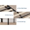GustoWave Velvet Upholstered Bed Frame, Vertical Channel Tufted & Sturdy Wood Slats - 4 of 4