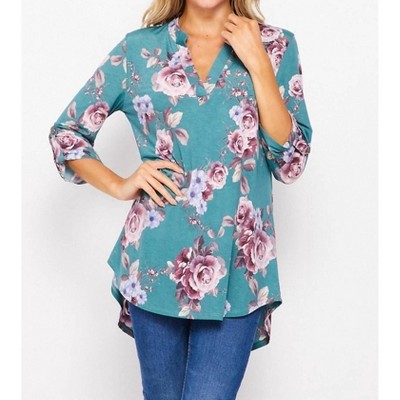 Women's Floral Gabby Top - honeyme