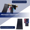 WOWOW Single Handle Wall Mounted Waterfall Bathroom Basin Faucet - 4 of 4