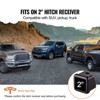 VEVOR Hitch Step for 2 Inch Receiver, Universal Rear Bumper Guard Protector with 350 LBS Load Capacity, Wide & Non-Slip Tow Hitch Step, Black - 3 of 4