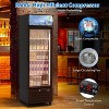 11.5 Cu.Ft. Commercial Beverage Fridge – Glass Door Display Cooler with Soft LED Lighting for Restaurants, Bars, Retail - 2 of 4