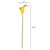 Nature Spring Faux Calla Lily Bundle - 24, Orange - 3 of 4