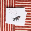 Preppy Black Lab Balloons Birthday Greeting Card Pack Set (8 ct.) by Ramus & Co - 2 of 4