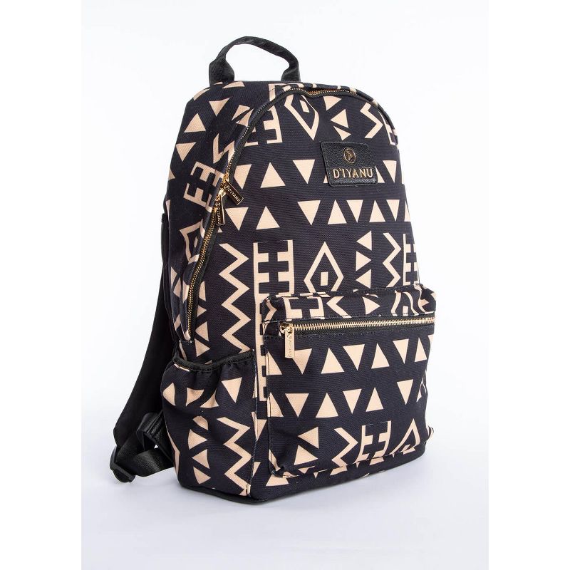 D'IYANU Unisex Dembe African Print Laptop 15" Backpack, 2 of 10