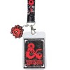 Dungeons and Dragons Lanyard ID Badge Holder Lanyard w/ Beholder Rubber Pendant - 2 of 3