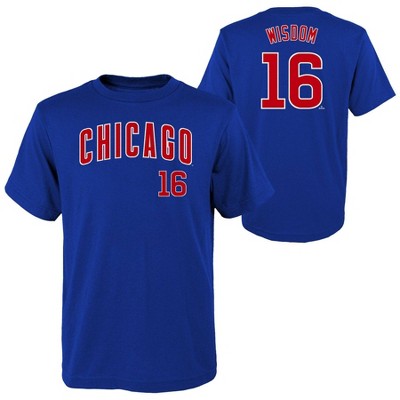 chicago cubs red jersey