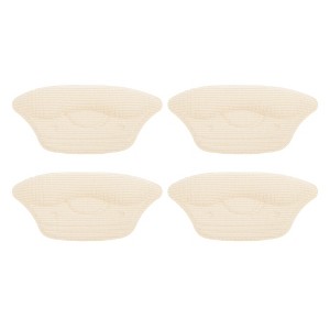 Unique Bargains Breathable Heel Pads 0.28'' 2 Pair - 1 of 4