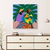 35" x 35" Kinship Sierra Leone by Synthia Saint James Canvas Art Print - Masterpiece Art Gallery - 2 of 4