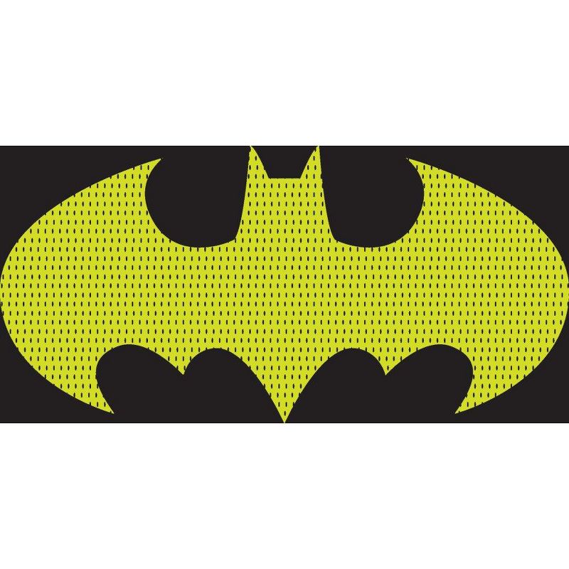 DC Batman Superhero Neon Logo Youth Boys Black Hoodie, 2 of 3