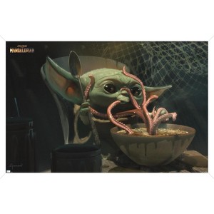 Trends International Star Wars: The Mandalorian Season 2 - Tentacles Framed Wall Poster Prints - 1 of 4