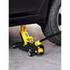 VEVOR Low Profile Floor Jack 1.5 Ton (3300 lbs), Heavy Duty Iron Hydraulic Racing Floor Jack, Hydraulic Car Jack (Yellow) - 2 of 4