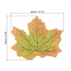 Unique Bargains Wedding Party Thanksgiving Halloween Decoration Autumn Artificial Maple Leaves - 2 of 4