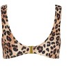 Women's Plus Size Vigo Print Underwire Bikini Top - animal | CITY CHIC - 3 of 4