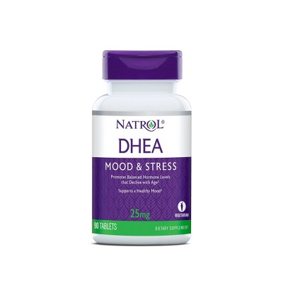 Natrol DHEA 25mg Mood & Stress Tablets - 90ct