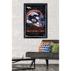 Trends International NFL Denver Broncos - Neon Helmet 23 Framed Wall Poster Prints - 2 of 4