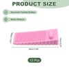 Unique Bargains TPR Anti-Slip Trapezoidal Design Door Stopper 12 Pcs - 2 of 4