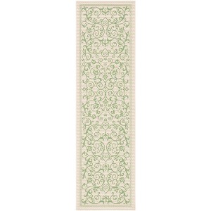 Courtyard CY2098 UV & Stain Resistant Non-Shedding Power Loomed Indoor/Outdoor Rugs - Safavieh - 1 of 4