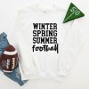 Simply Sage Market Winter Spring Summer Football Sweatshirt - 3 of 4