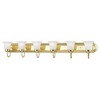 Livex Lighting Riviera 6 - Light Vanity in  Polished Brass - 2 of 4
