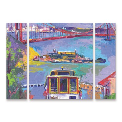 Trademark Fine Art - Richard Wallich 'San Francisco 2' Canvas Art